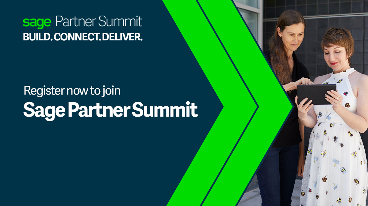 📢#SagePartners, did you see that registration for this year's #SagePartnerSummit is now open?

Don't miss your chance to join us back in person 7-10 June in Dallas, Texas as we #BuildConnectDeliver together!

👇Find out more info👇
1sa.ge/enPw50IBZzF
