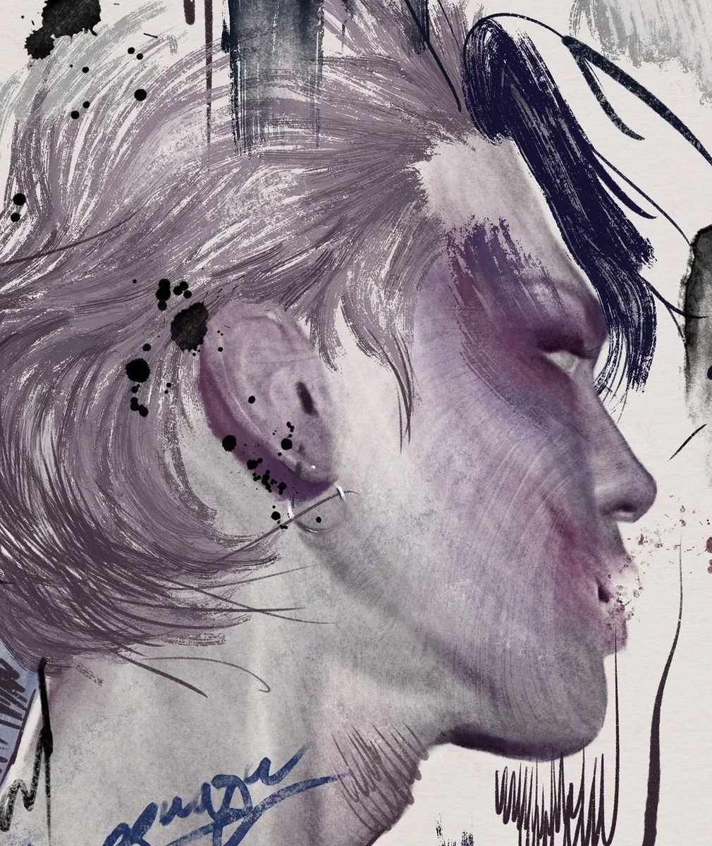Korean illustrator Lee.K updated his Instagram account with a new stunning artwork based on Jimin!

The artwork was made digitally on iPad.

Jimin once again shows he's the muse of the art world!

JIMIN OST IS COMING