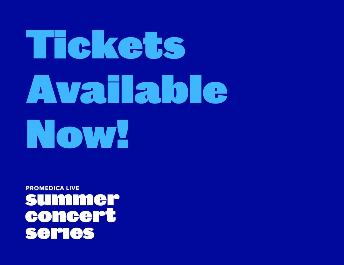 Summer Concert Series tickets are now available!

Common, Night Ranger, Killer Queen, George Clinton &amp; Parliament Funkadelic, Pat Benatar &amp; Neil Giraldo, Craig Morgan, 90s House Party, Justin Moore, KC &amp; the Sunshine Band, Patti LaBelle.

promedicalive.com