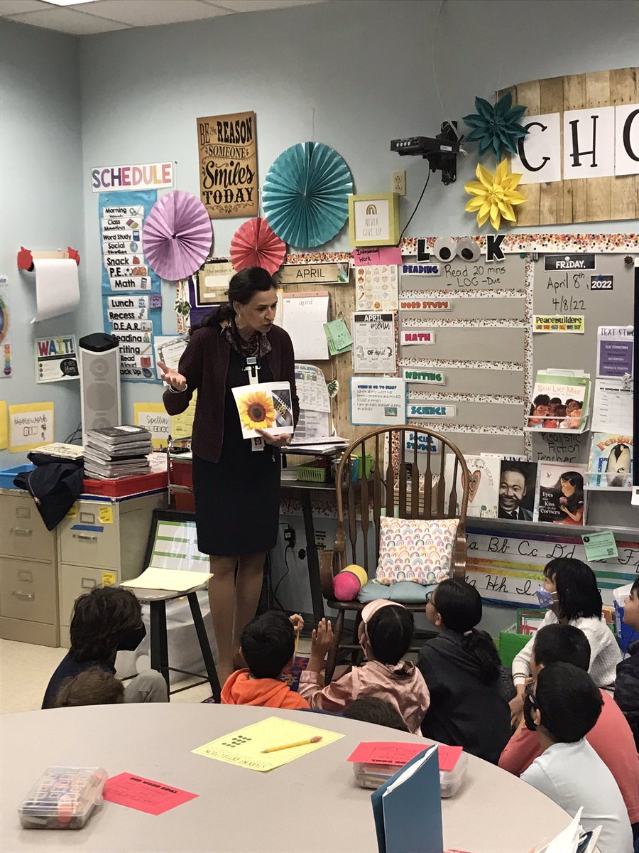 SMS had a super special guest reader today for a couple of our classes: Superintendent, Dr. Christine Burton!!!! Thank you Dr. Burton!!