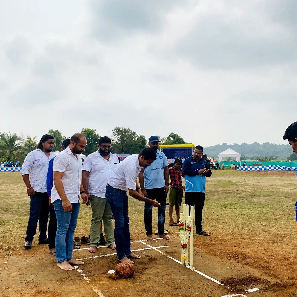 Joshua_De_Souza's tweet image. Inaugurated the #MapusaMunicipal #InterWard Heavy Ball Over Arm #CricketTournament2022 by #BodgeshwarCricketClub. It was an honour to be invited as the #ChiefGuest for this #Tournament. Wishing All the Teams the very best.