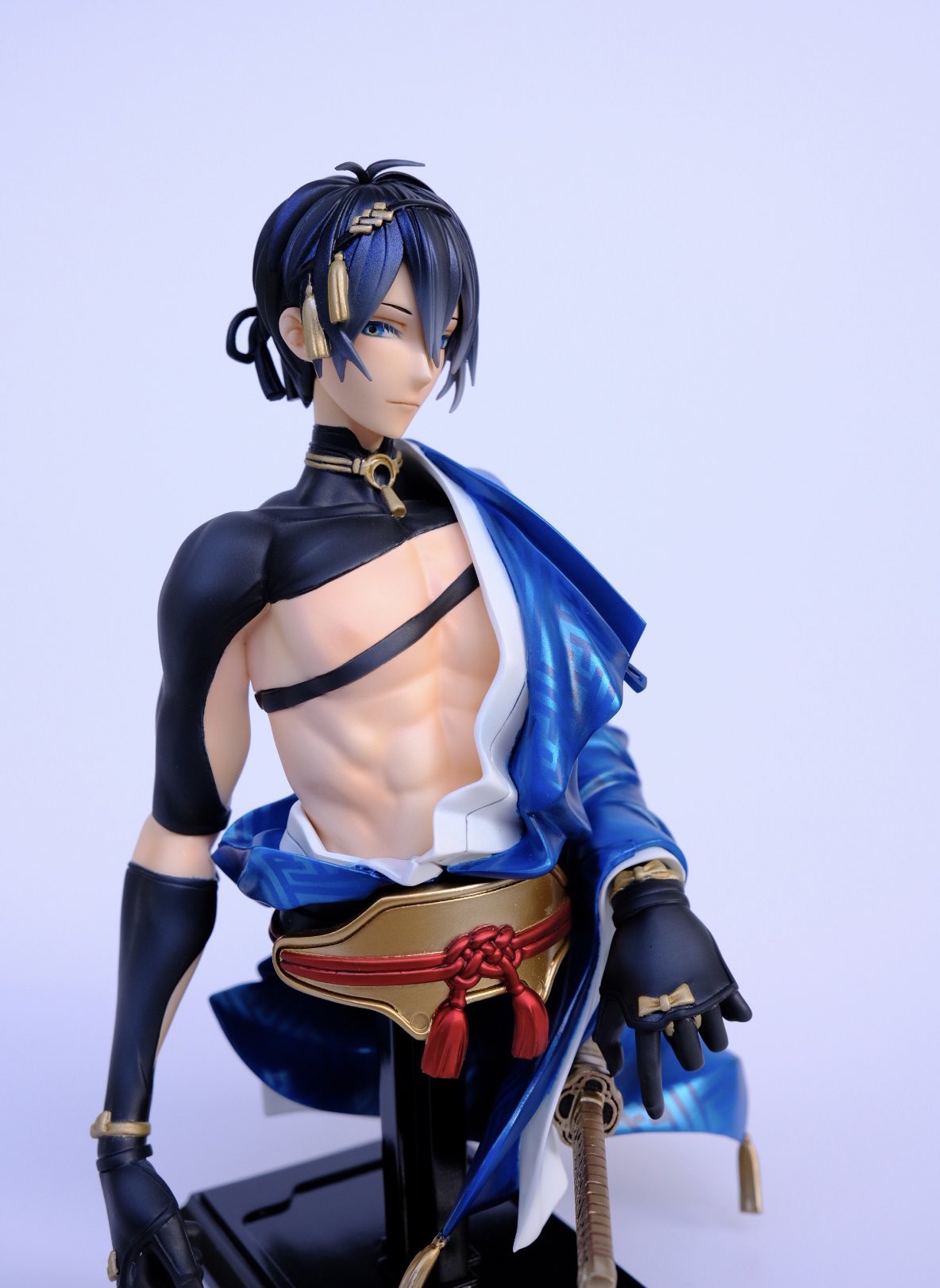 グリズリーパンダ　刀剣乱舞　三日月宗近 内番　ガレージキット グリズリーパンダ」三日月宗近、「りゅんりゅん亭