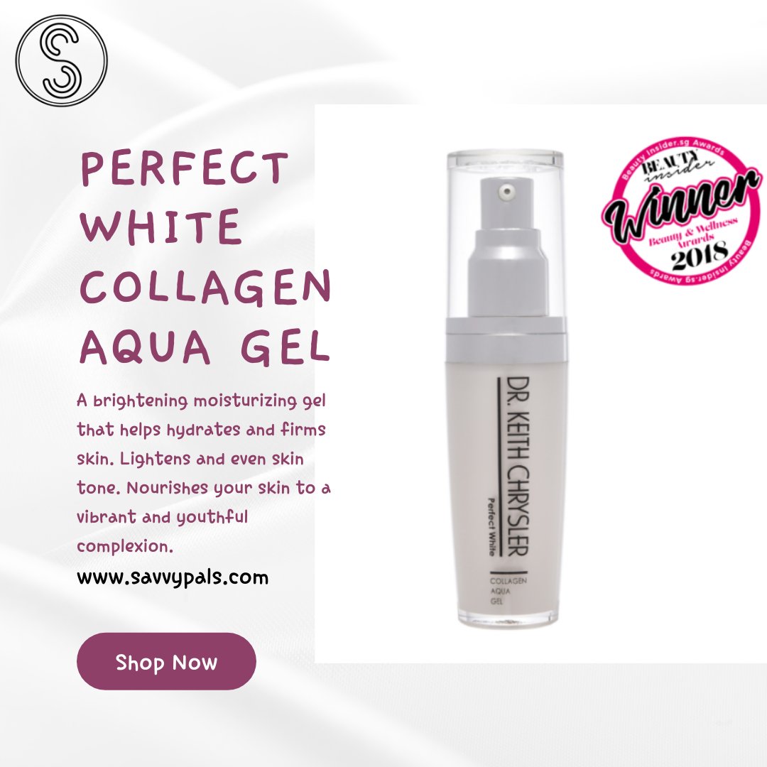 savvypals's tweet photo. The Perfect White Collagen Aqua Gel by Dr. Keith Chrysler firms and moisturises skin.
Just click the link below and order it now 👇👇
https://t.co/DQlJRl0NbS
#Moisturisers #PerfectWhite #skincare #antiaging #brightening #lightening #nourishing #drkeithchrysler #Savvypals https://t.co/RPUG9lXTWG