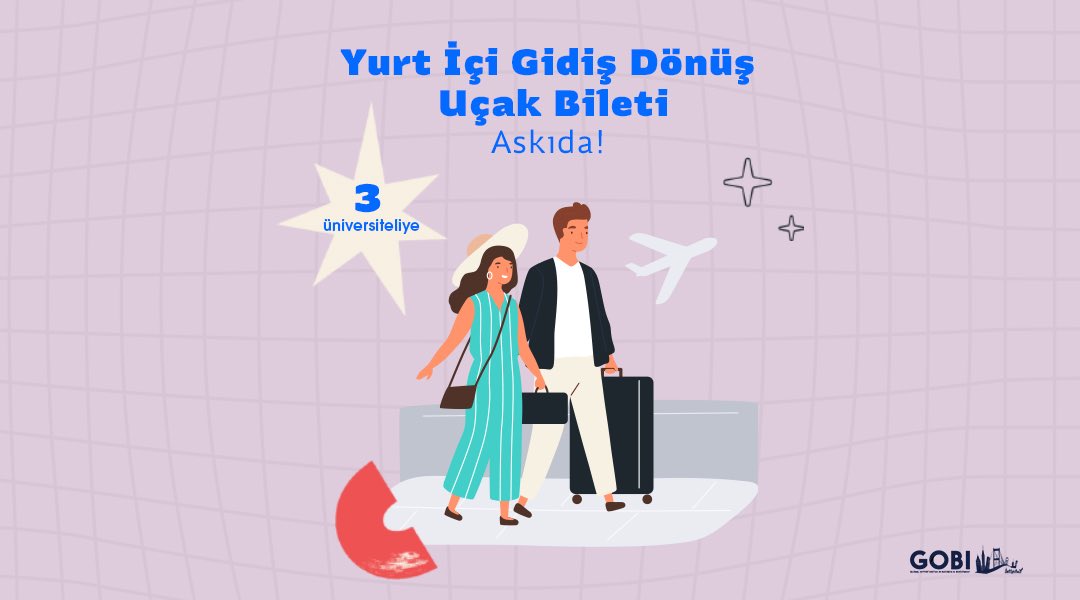 askidanevar's tweet photo. Askıda @biletdukkani desteğiyle “Yurt İçi Gidiş Dönüş Uçak Bileti” var! RT'leyen 3 üniversiteliye hediye! Detaylar: https://t.co/0BM4QbwgYK https://t.co/tiADpoAmuL