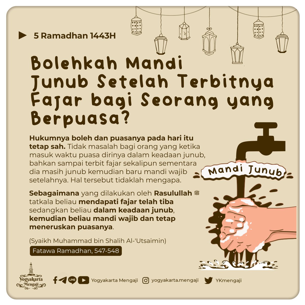 YkMengaji's tweet photo. 📱Akun Sosial Media Yogyakarta Mengaji
https://t.co/eropWVYeWi
____________________________
Silakan disebarluaskan, semoga bermanfaat.

#yogyakartamengaji #harikelima #hari5 #ramadhan #fatwa https://t.co/ea50XFFvjY