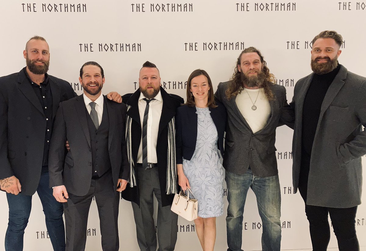PattinsonKatie's tweet photo. @TheNorthmanFilm @universaluk Stunning. Painstaking authenticity. Mastercrafts people. Forces of nature & other worldly performances. Robert Eggers a remarkable visionary #MattSymonds @joelhicksonline @IanGerardWhyte #ScottSinclair #JamesYates
PS I don’t usually feel short! https://t.co/0h6uRpmNz7
