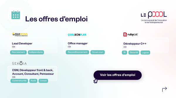 Le_Poool's tweet photo. Nos membres recrutent !
Allez découvrir l'ensemble des offres de nos membres dans notre rubrique offres d’emploi :
👉 https://t.co/vHR0dgk0YM

Retrouvez les 6 raisons de rejoindre une startup 🚀
https://t.co/5AaCrq5FvH

#Recrutement #FrenchTech #Emploi #StartUp #FTRSM #Rennes https://t.co/ySEkWoUT83