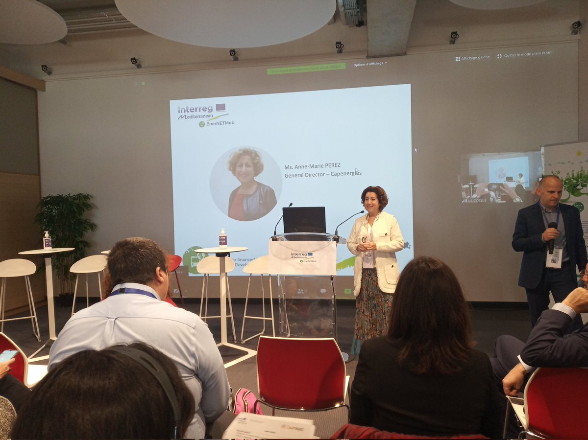 EnerNETMob's tweet image. 🔊The EnerNETMob final event has started!🎉
Live from Marseilles!
👉Join us: us06web.zoom.us/j/84781595917?…
👉Register here: site.evenium.net/enernetmob-fin…