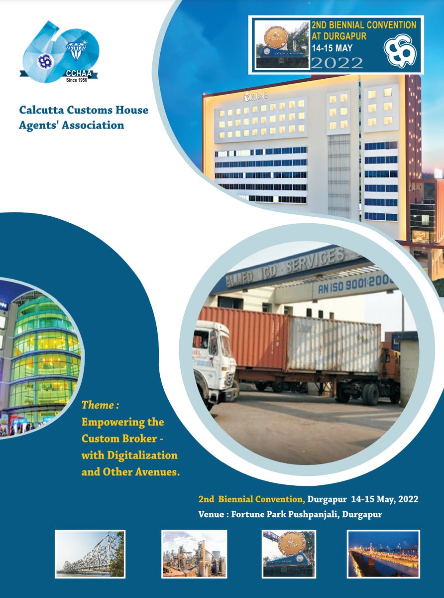 CchaaKolkata's tweet image. After a successful convention at Haldia in 2016, we are excited to host the 2nd Biennial convention in Durgapur! We encourage all our members to register themselves at the earliest!

For more details, call on: 8276010335 or send a mail to cchaakolkata@gmail.com!

#LogisticsEvent