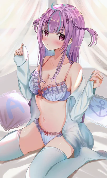 お着替え中 #あくあーと 