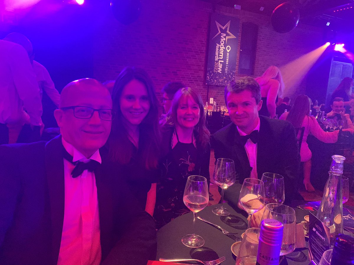 HowardSears1's tweet photo. Great night with Dean Wilson Sponsoring at the Modern Law Awards and presenting lawyer of the year! @Price_Bailey https://t.co/B8gpj2Cc65