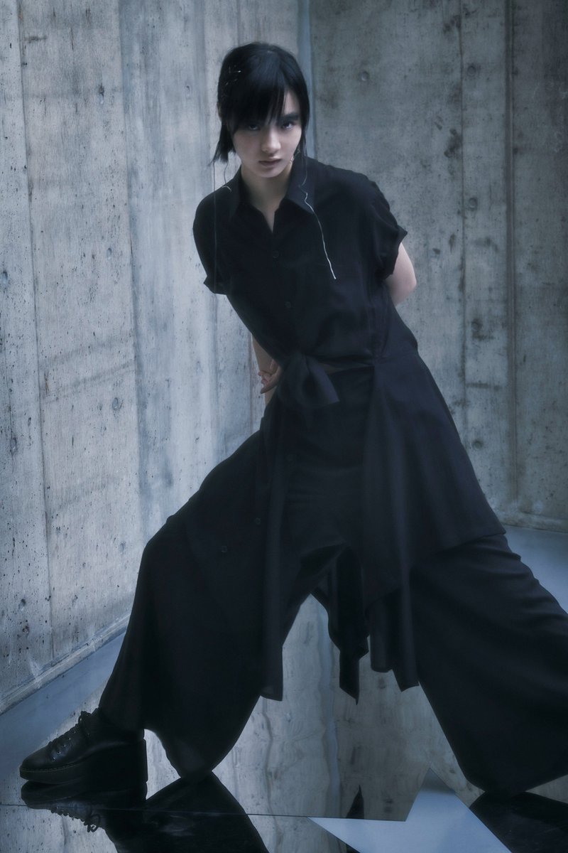 LIMI feu ノースリーブワンピース ジレ ヨウジ・ヤマモト-