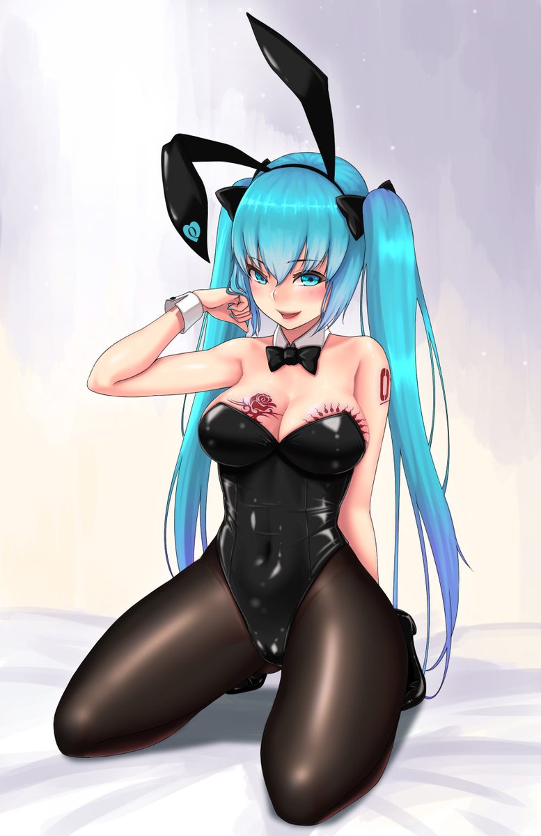 BasedVergil_BWC's tweet photo. Obviosly Hatsune Miku couldn't be one of the main protagonists of our #BleachBunnyWeek! In a recent interview she declared: "I cannot sing well if I don't have a thick white man's creampie inside of me!" https://t.co/D5qgBO7gCM