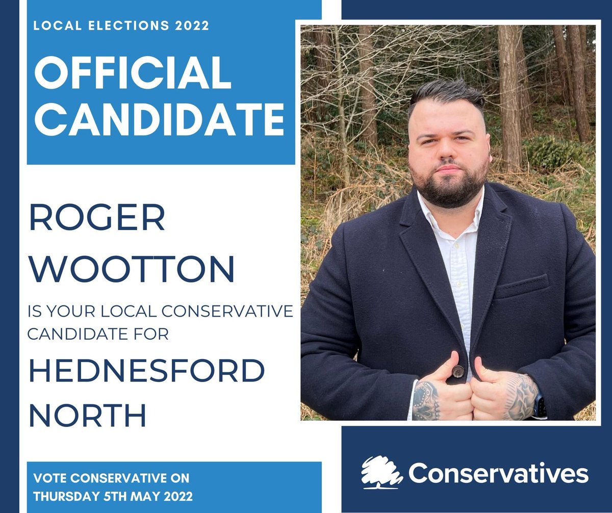 CannockChaseC's tweet photo. CANDIDATE ANNOUNCEMENT!

Roger Wootton is your Local Conservative Candidate for Hednesford North in the 2022 Local Elections!

Make a difference in Hednesford and elect Roger Wootton!

Vote Conservative on Thursday 5th May!

#LocalElections #VoteConservative https://t.co/nZZawHM7jS