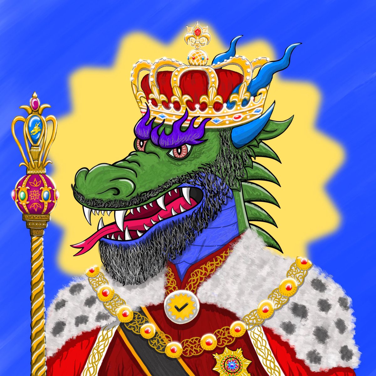 🐉NAGA GIVEAWAY🐉

All hail the King, the ceremonial Uncrowned Naga. Stand a chance to win this royal NFT!

1. Follow <a href="/KembaraNaga/">Kembara Naga</a> 
2. Like &amp; Retweet 
3. Tag your friends, the more the merrier!

Winner will be announced 10 pm (UTC+8), 9th April 🤴
#pentas