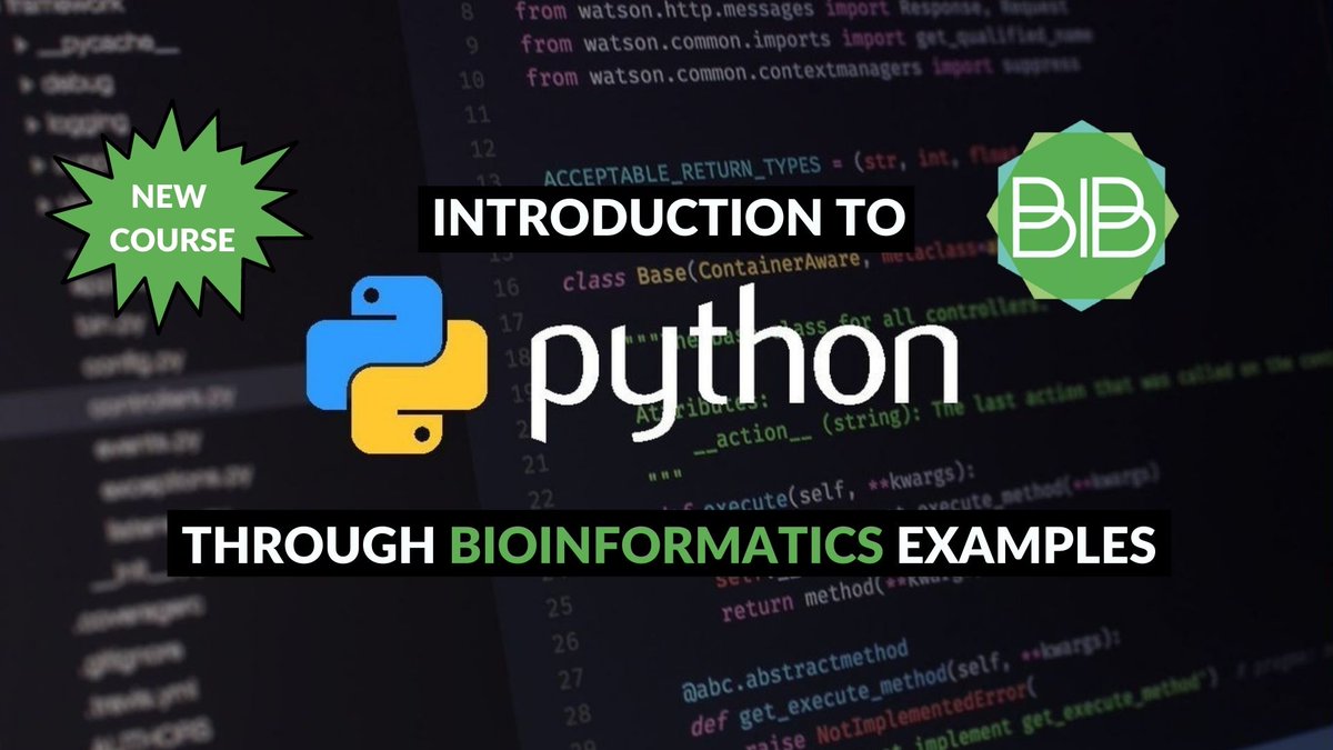 🐍 Do you want to learn how to use #Python through Bioinformatics? Sign up for the <a href="/BiBcn/">Bioinformatics Barcelona</a> course!
<a href="/acordomi/">Arnau Cordomi</a>, #BDBI academic coordinator, will be the instructor of the sessions
🗓️ April 27th - June 15th
👇 More info and registration
ow.ly/ys9z50ICWHW