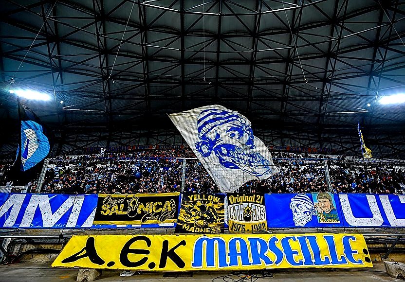 ultrasshopcom's tweet photo. Olympique Marseille vs Paok 
07/04/22🇨🇵 
OM🤝AEK https://t.co/uy4pU9YN2l