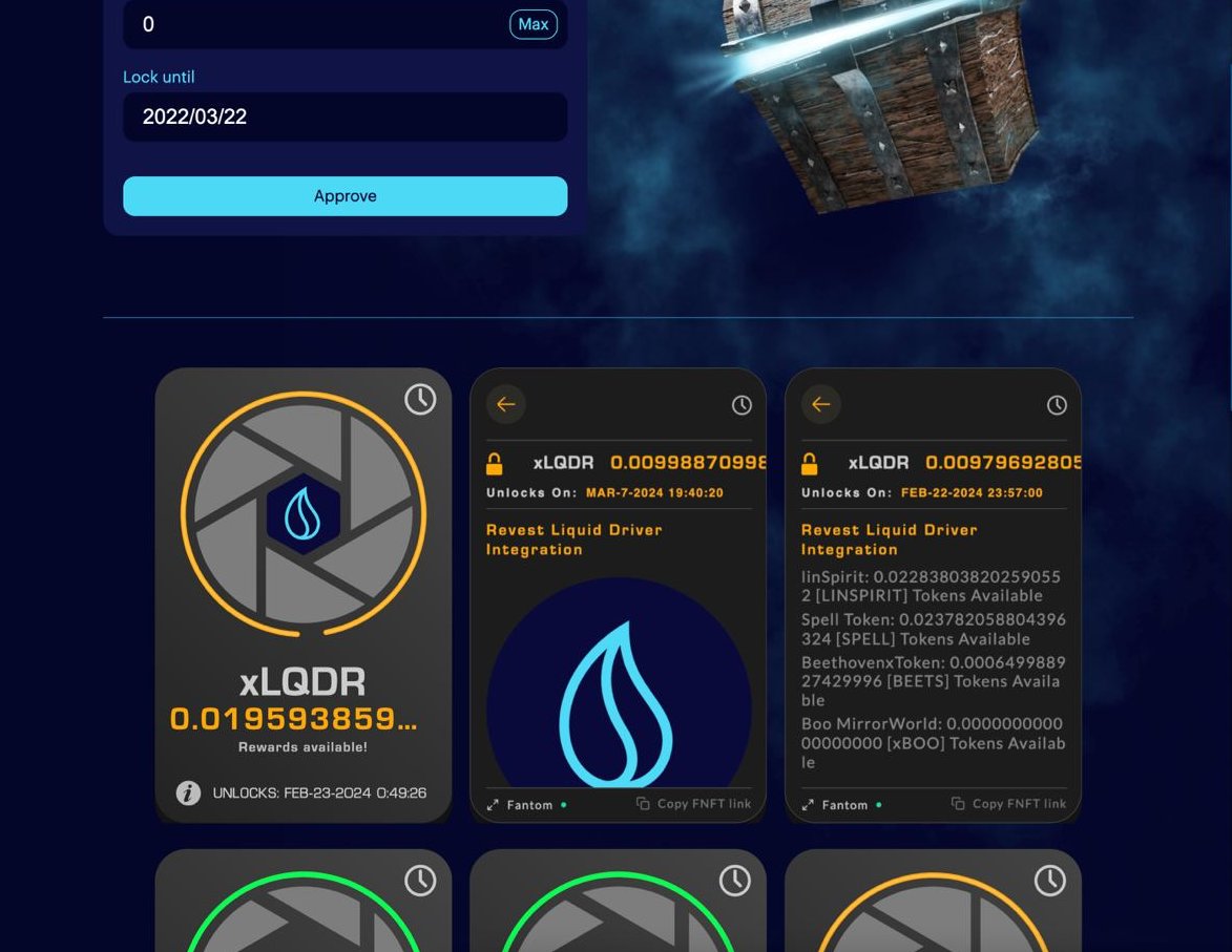 AbacusFi's tweet photo. Were you one of the lucky winners of xLQDR #FNFTs worth $1,500 each? If you voted for the Pirate Party with your $fBEETS, you may be 👀
Go to the FNFT gallery to find out 👇
https://t.co/QkEnfaAzKj $LQDR https://t.co/zlkGuNBhbY