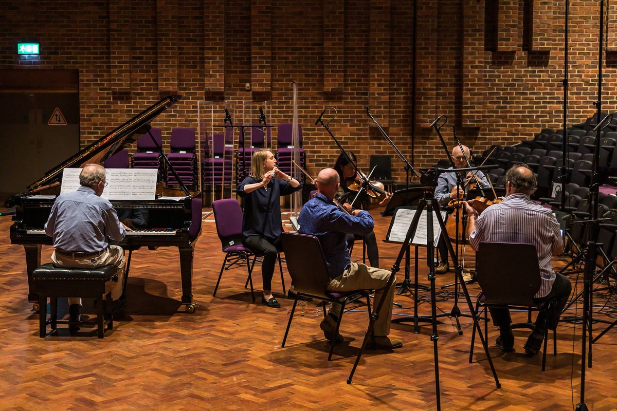 London Piano Trio Recording Session