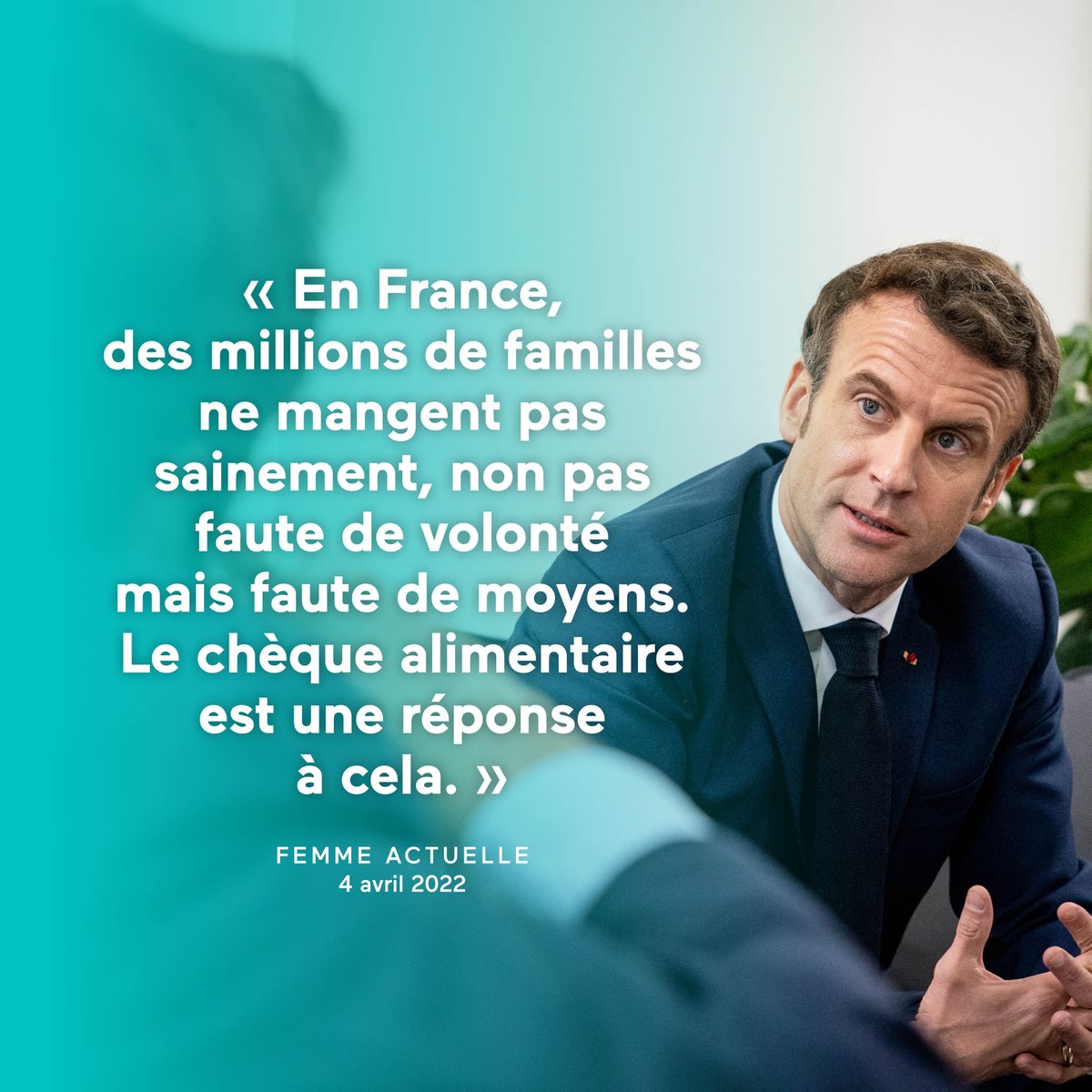 Nous ne sommes pas égaux face à l’alimentation. Destiné en priorité aux ménages précaires, le chèque alimentaire permettra à chacun de pouvoir acheter des produits frais, locaux, durables, bio.