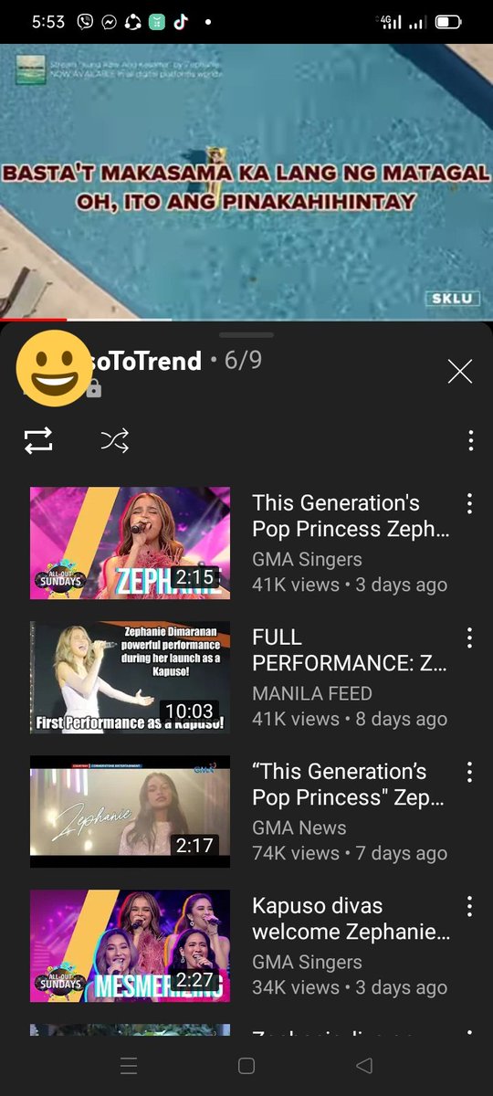 ImDestinedToYou's tweet photo. My New YouTube playlist..
#Zephanie
#ThisIsMyNow
#HomeByZeph
#WhoYouAre
#KungIkawAngKasama https://t.co/QRNAG38PMm