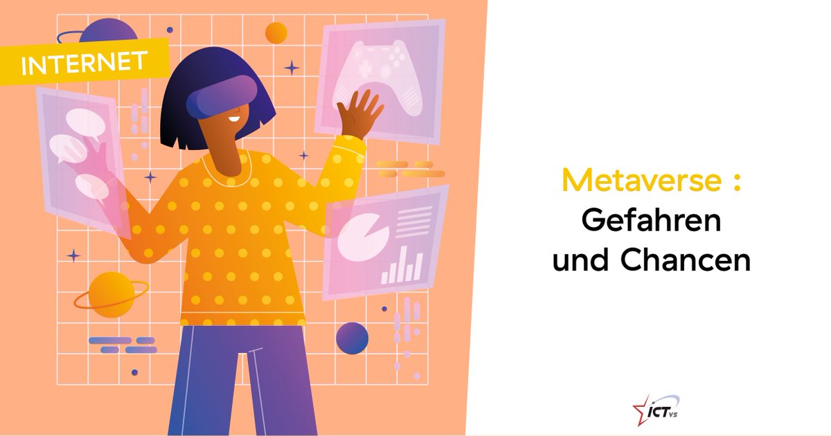 ICTvalais's tweet photo. Metaverse, was ist das?
Welche Gefahren gibt es für uns und unsere Schülerinnen und Schüler?

https://t.co/XbIEVExjmU https://t.co/sioCwBqK7H