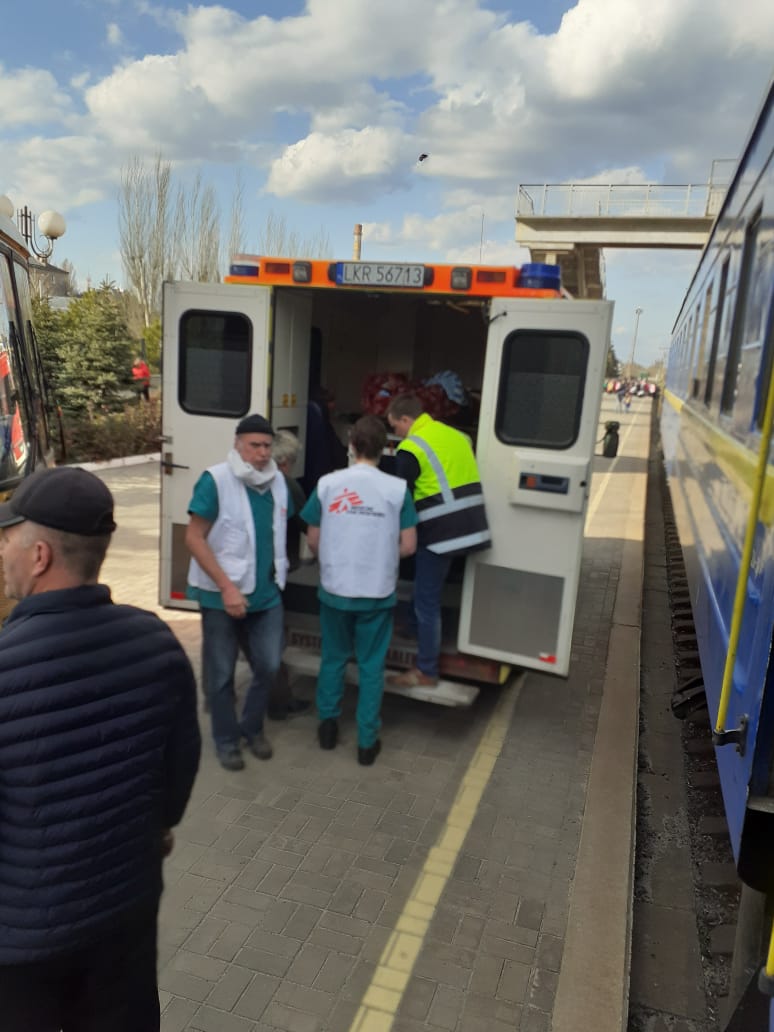 MSF Ukraine tweet media