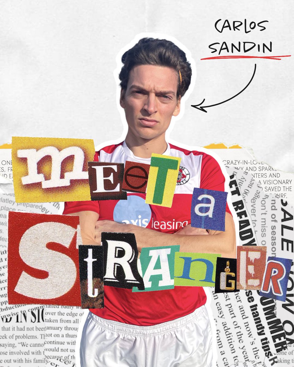 StrangersUtdFC's tweet photo. MEET A STRANGER‼️

Get to know Carlos Sandin🕵🏻

#strangersunited #grassrootsfootball https://t.co/8zNU25xIzT