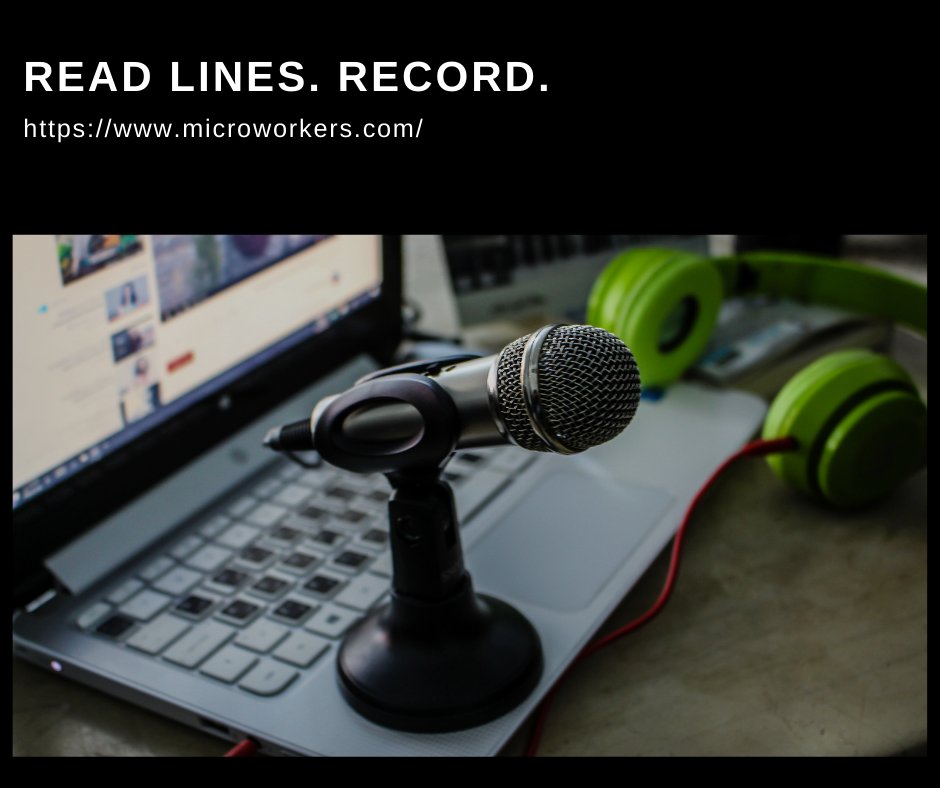 Microworkers's tweet photo. Voice acting is not for everyone. You've got to have a good voice and the know-how to incorporate tone and feelings as you read lines.  Unlike dancing and singing which can be learned, voice acting is pure skill.  
#audiorecording #voicerecord #narration #voiceover #voiceacting https://t.co/gmGFQXIu77
