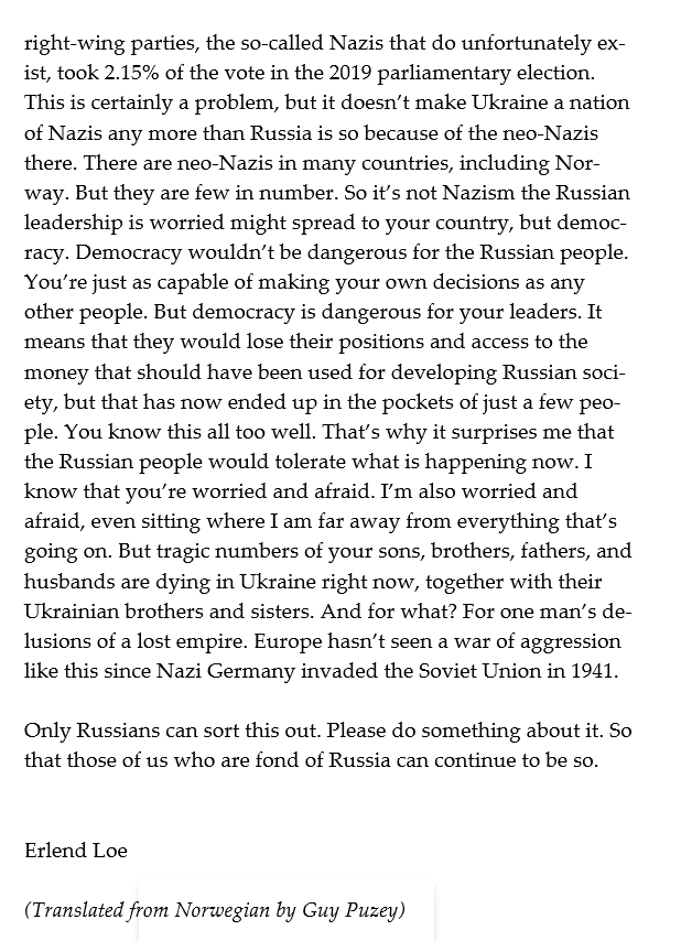 English version.
Please spread it everywhere.
Russian version was posted yesterday.

To my readers and friends in Russia