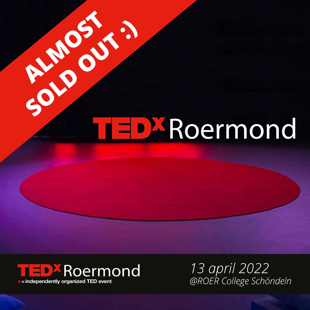 🤩 Er zijn nog maar een aantal tickets beschikbaar!

Wil je nog LIVE aanwezig zijn om onze bijzondere 🎤 TEDxTalks op de 🔴 van TEDxRoermond te horen! Wacht dan echt niet te lang om die laatste tickets te kopen!

Buy your ticket now!
tedxroermond.nl/line-up-2022