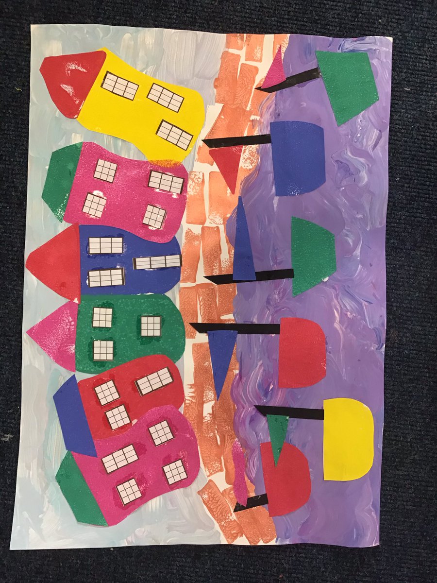 sketty_primary's tweet photo. #RecAB/KE/SM This week we have collaborated to produce artwork in the style of Welsh artist Dorian Spencer Davies @DorianSpencer https://t.co/qVkN4DN2iR