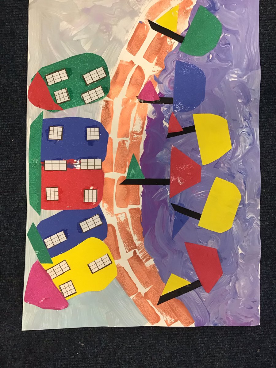 sketty_primary's tweet photo. #RecAB/KE/SM This week we have collaborated to produce artwork in the style of Welsh artist Dorian Spencer Davies @DorianSpencer https://t.co/qVkN4DN2iR