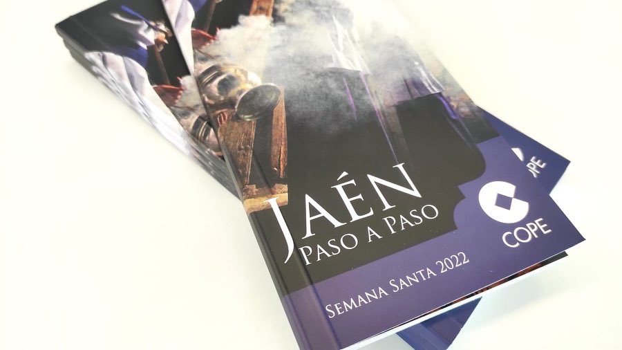 Finalizamos una nueva Cuaresma presentado la Guía de Horarios e Itinerarios de la Semana Santa de Jaén, que edita Cope Jaén. Con un diseño innovador realizado por nuestro equipo y un contenido lleno de novedades, será distribuido por la ciudad en diferentes puntos de reparto.