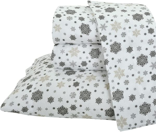 lelaanstore's tweet photo. Soft, Warm, Cozy, Deep Pocket &amp; Breathable Sheets &amp; Pillow Set
(Snowflakes Tan, King)
Shop Online: " https://t.co/vuTuzViX4T "
.
.
#bed #printedsheets #printedfabric #printedbedsheet #printedbedding #bedding #BeddingSets #homedecor #homeproducts #homefashion https://t.co/WoIXqF7rGr