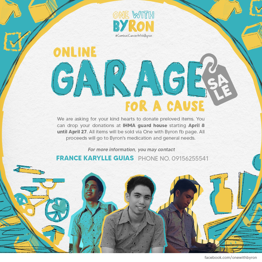 OneWithByron1's tweet photo. As a part of the fundraising initiative to spread awareness and combat cancer with Byron, we are asking for your kind hearts to donate preloved clothes and items. All items will be sold via One With Byron FB page. All proceeds will go to Byron's medication and general needs.💙🤍 https://t.co/xPbIw416No