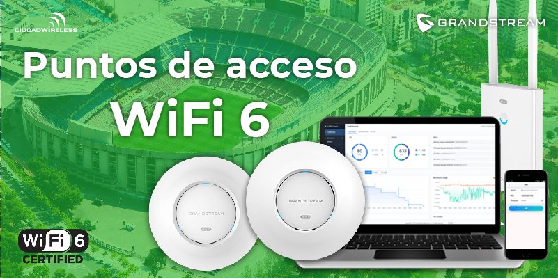 CiudadWireless's tweet photo. ¿Conoces las soluciones #WiFi6 de @GrandstreamNet? Consigue hasta 750 clientes simultáneos con los nuevos puntos de acceso.
🔗 https://t.co/WWAL6fqrv3
📲 91 060 97 21 o info@ciudadwireless.com
#Grandstream @Grandstream_esp #puntosdeacceso #WiFi #wireless #CiudadWireless https://t.co/CYl5f2YDRW