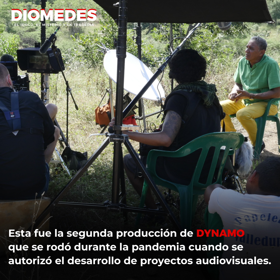 DynamoProd's tweet image. 💡¿Sabías que el rodaje del documental sobre #Diomedes requirió una investigación de más de 6 meses con un equipo de más de 11 personas?

¡Compartimos 4 datos curiosos sobre la producción que ya puedes ver en @netflixes! 🍿

👉 netflix.com/es/title/81294…