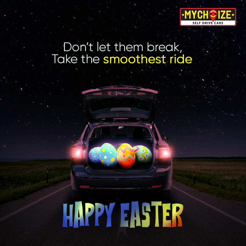MyChoize_Cars's tweet photo. Celebrate happiness this Easter with hassle-free ride! #HappyEaster2022
.
.
.
.
#mychoize #unlimitedkilometers #makeachoize #yourchoize #travellife #Selfdrive #traveldiaries #explore #explorelife #adventure #carsforselfdrive #selfdrivecars #Easter #festivevibes #greatdeals https://t.co/hFdN4a45rZ