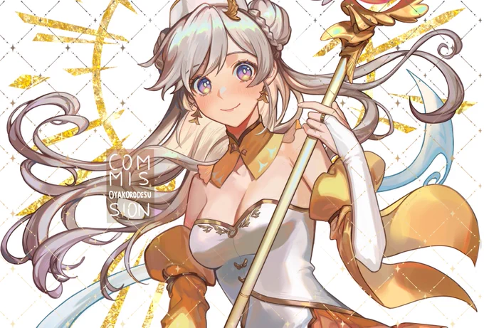 happy to draw pwetty @hiyumiNAO 🌟
#yamcommission 