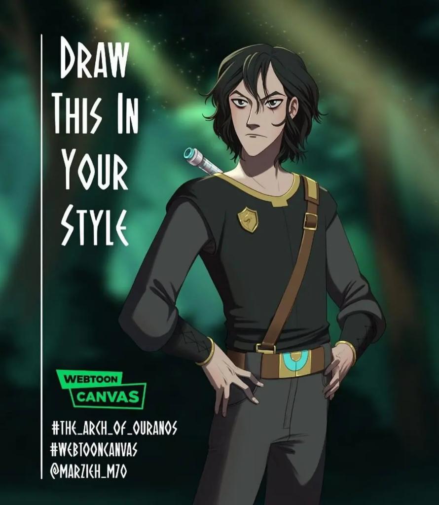 titeartt's tweet photo. The #dtiys challenge for #WEBTOON
 #the_arch_of_ouranos
Character: Pintus ☘️
As I said here's the new work I was so excited for 😁🤭☘️ https://t.co/m8Vo3c0wQ0