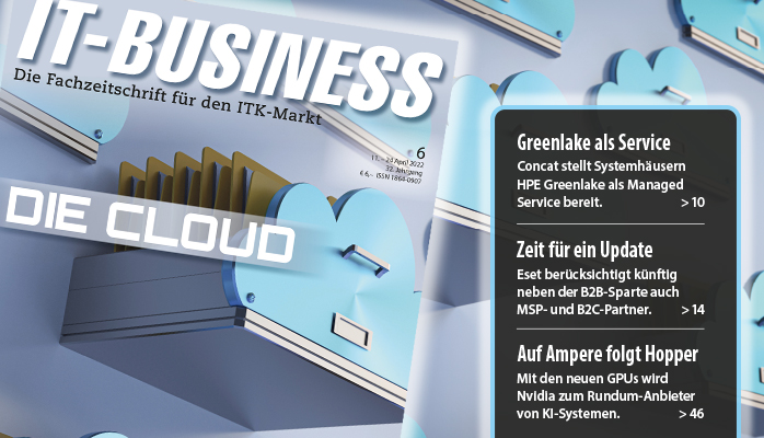 Die neue IT-BUSINESS ist da und es geht in der Titelgeschichte der Ausgabe 6 um nichts geringeres als „Die Cloud“. 
p7f.vogel.de/wcms/62/4e/624…
#itbusinessde #cloud #GaiaX #Channel #Datenschutz #ITK #Hardware #MSP #GPU
<a href="/HPE/">HPE</a> <a href="/ESET_de/">ESET DACH</a> <a href="/lenovode/">Lenovo Deutschland, Österreich & Schweiz</a> <a href="/AMD/">AMD</a> <a href="/NVIDIAGeForceDE/">NVIDIA GeForce DE</a> <a href="/Intel_DE/">Intel in Deutschland</a>