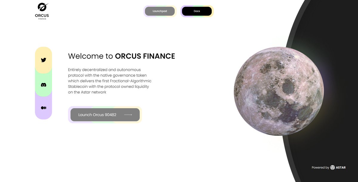 Orcus_Finance's tweet photo. Finally, we have released our website 🛸✨

👇🏻
https://t.co/8CvQQ8Zeca
👆🏻

Section #Launchpad is under development 🔧
In the next few days we are going to release 2 community programs:
🌟#Giveaway with simple tasks
🌟Program for the content makers

Stay tuned ✨ https://t.co/XXmoEQcGU2