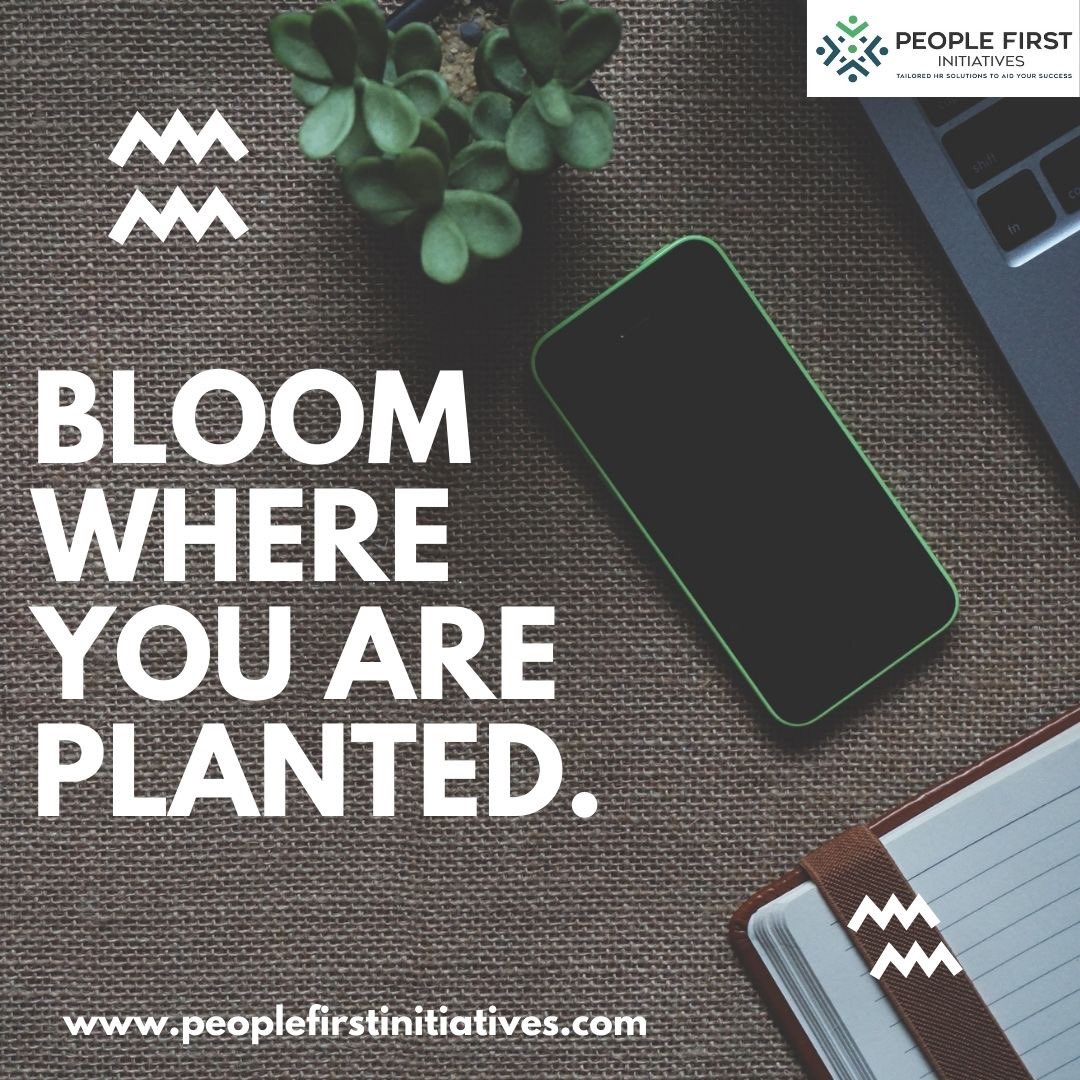 Take advantage of all the opportunities you have at your disposal. A lackadaisical attitude towards your goal will deny you of the success you need . Stay focused and be determined to make an impact even in the smallest environment you find your self.  #hr