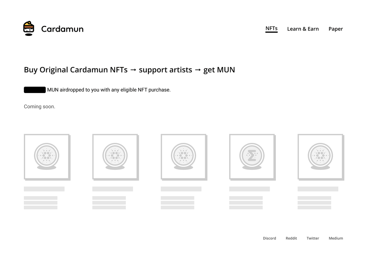 CardamunToken's tweet photo. Teaser for our website refresh - 🚨Can you spot the intruder?🚨 #Cardano  #NFTCommunity #CNFT https://t.co/sFccElqY5h