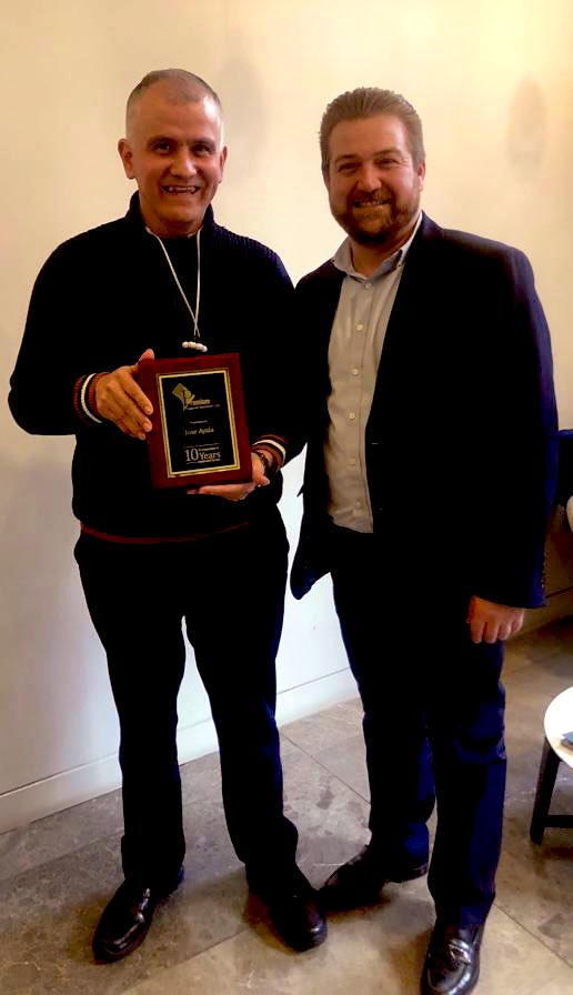 Over the last 10 years Jose has developed and progressed to Area Manager within our Corporate &amp; Commercial division, he is an integral part of our management team. Thank you for all the hard work and dedication over the last 10 years #10years #thankyou