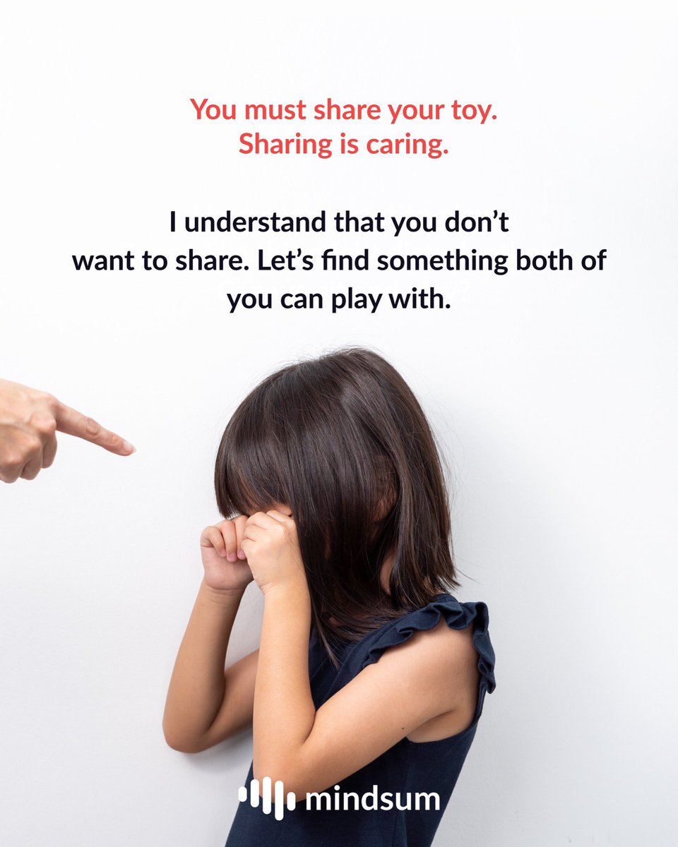MindsumOrg's tweet photo. You must share your toy.
Sharing is caring.
I understand that you don't
want to share. Let's find something both of you can play with. #SharingIsCaring #child #young #mindsum https://t.co/mwKSTUaVlV