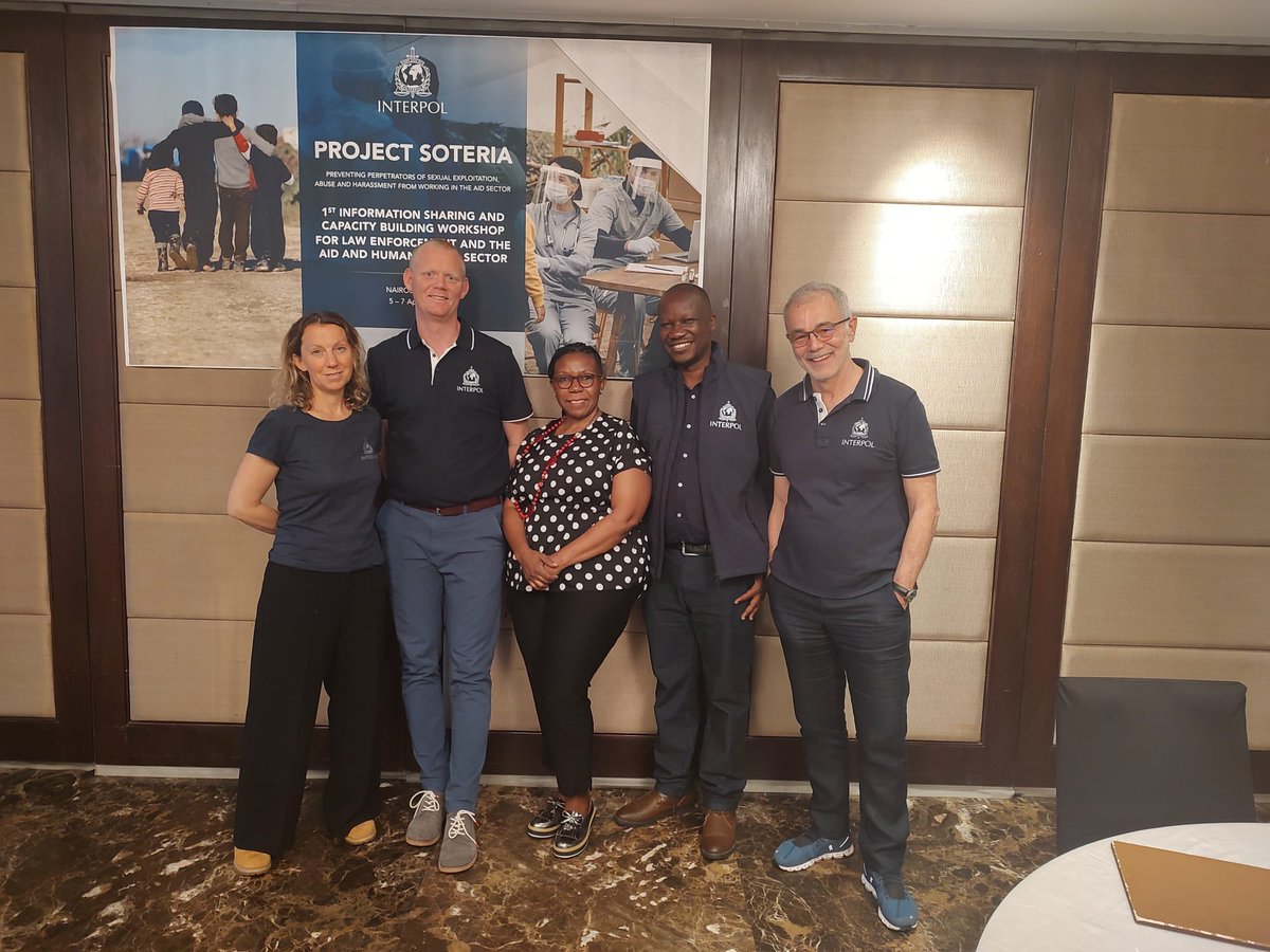 INTERPOL_HQ's tweet photo. 📢 This is what INTERPOL’s first ever joint law enforcement and aid sector workshop looks like! 

Project Soteria is cracking down on sexual abusers that work for humanitarian organizations.

It is only by working together that we can safeguard the world’s most vulnerable. https://t.co/1mRgBPmt0W