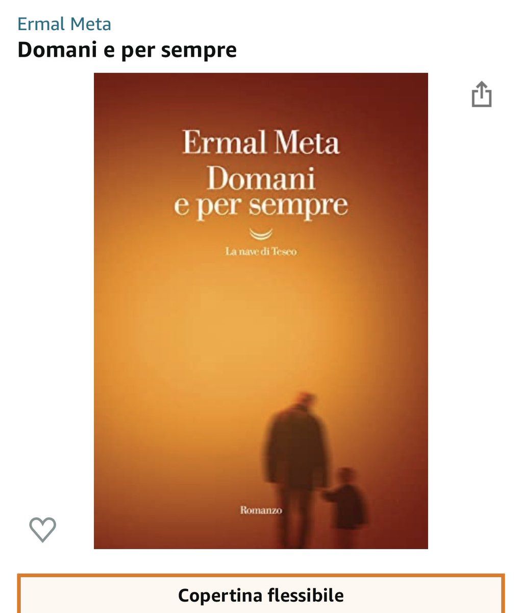 Aaaaaaaaa impazzisco! 🧡 Lo si può preordinare su <a href="/AmazonIT/">Amazon.it</a> #domaniepersempre <a href="/lanavediteseoed/">La nave di Teseo</a> <a href="/bettywrong/">Elisabetta Sgarbi</a>