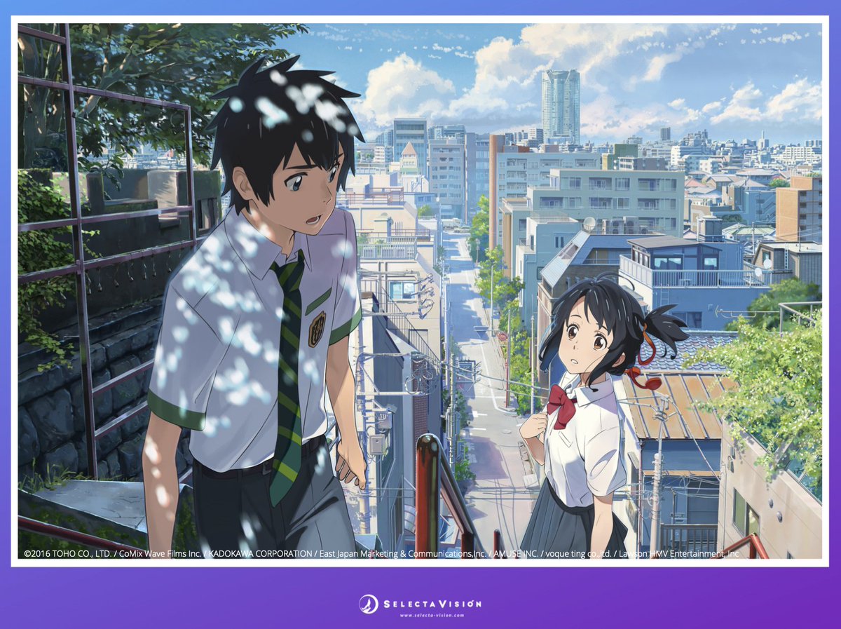 ☄️Hoy 8 de abril de 2022 es el día en que los protagonistas de Your Name, Taki y Mitsuha, se reencuentran en Tokio.

Si todavía no has visto esta película de Makoto Shinkai, ¡Hoy es el día indicado!